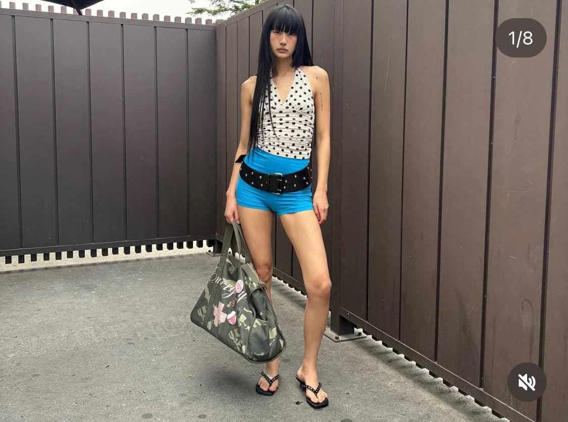 TAPERED RIVET BELT / BLACK 상품이미지3