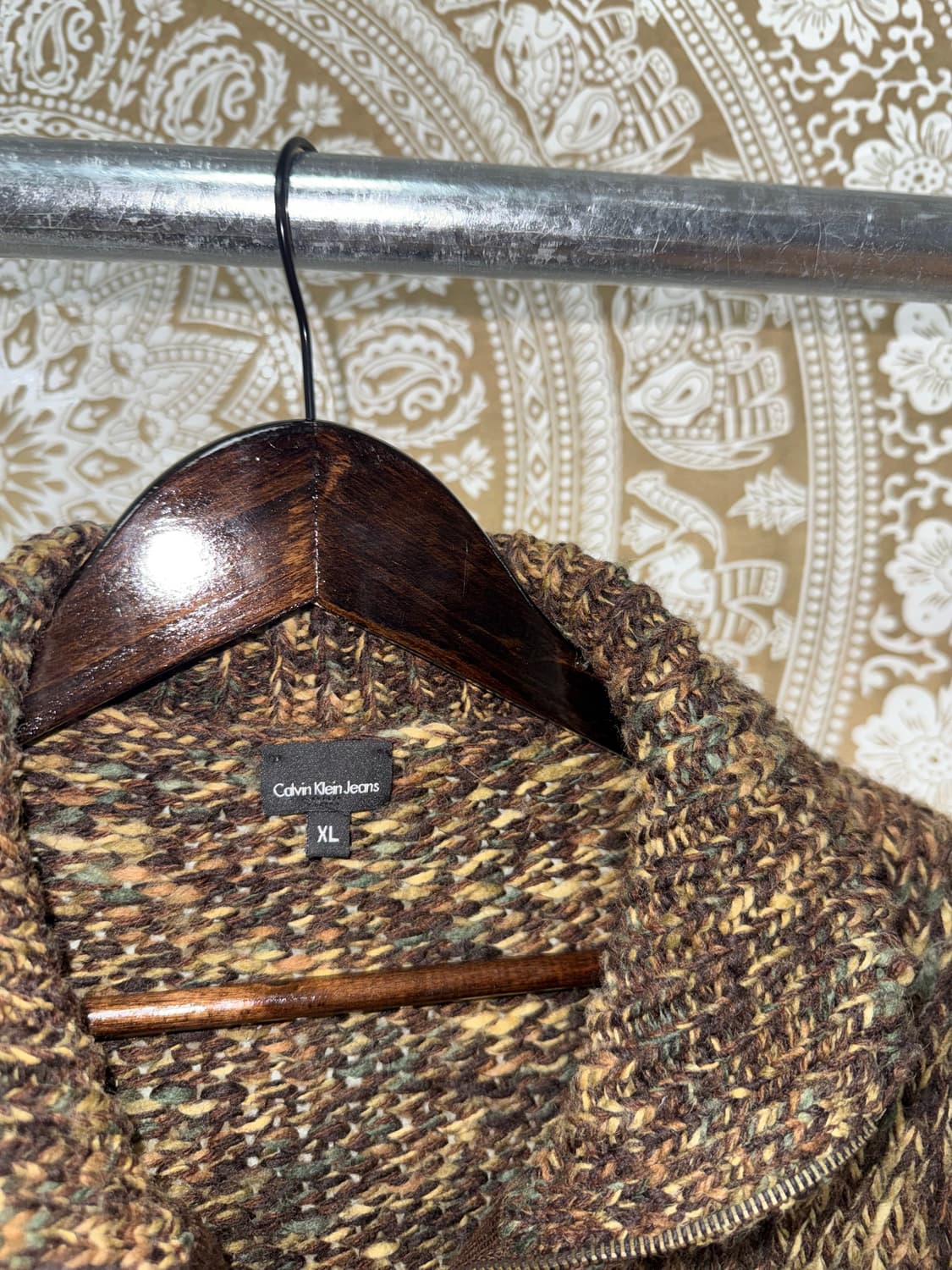 캘빈클라인 투웨이 니트 집업  상품이미지5