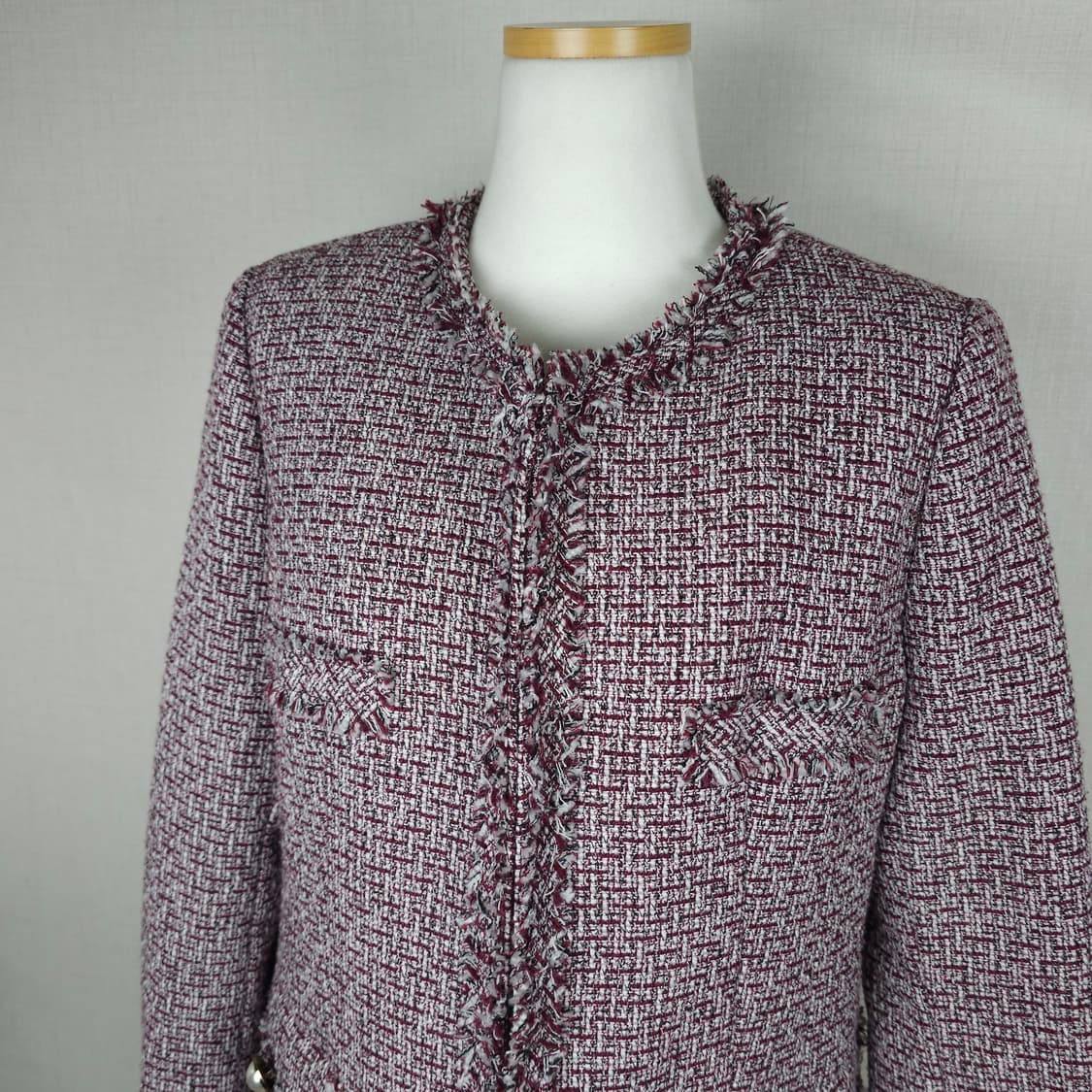 조안넥스 트위터자켓 여성66사이즈  상품이미지2