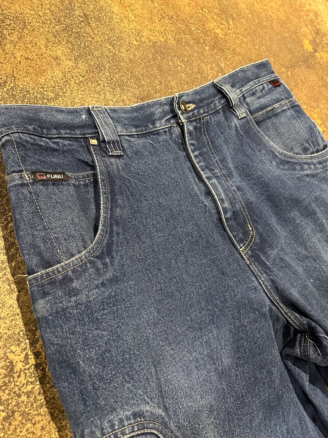 빈티지 00s fubu 데님 팬츠  상품이미지2