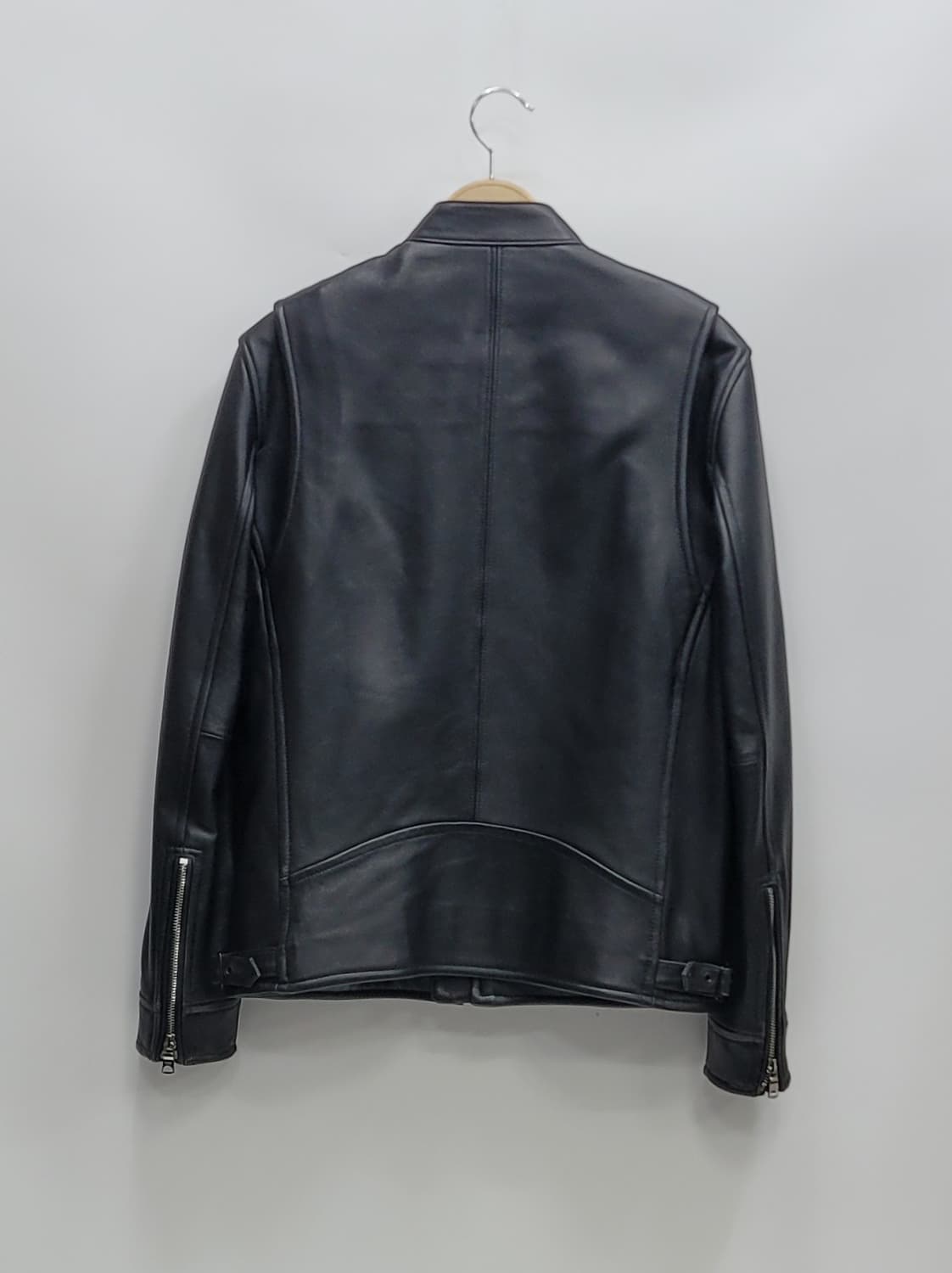 BASSO 21SS 바쏘 매그너스 양가죽 바이크 자켓 / 남 95 블랙
 상품이미지3