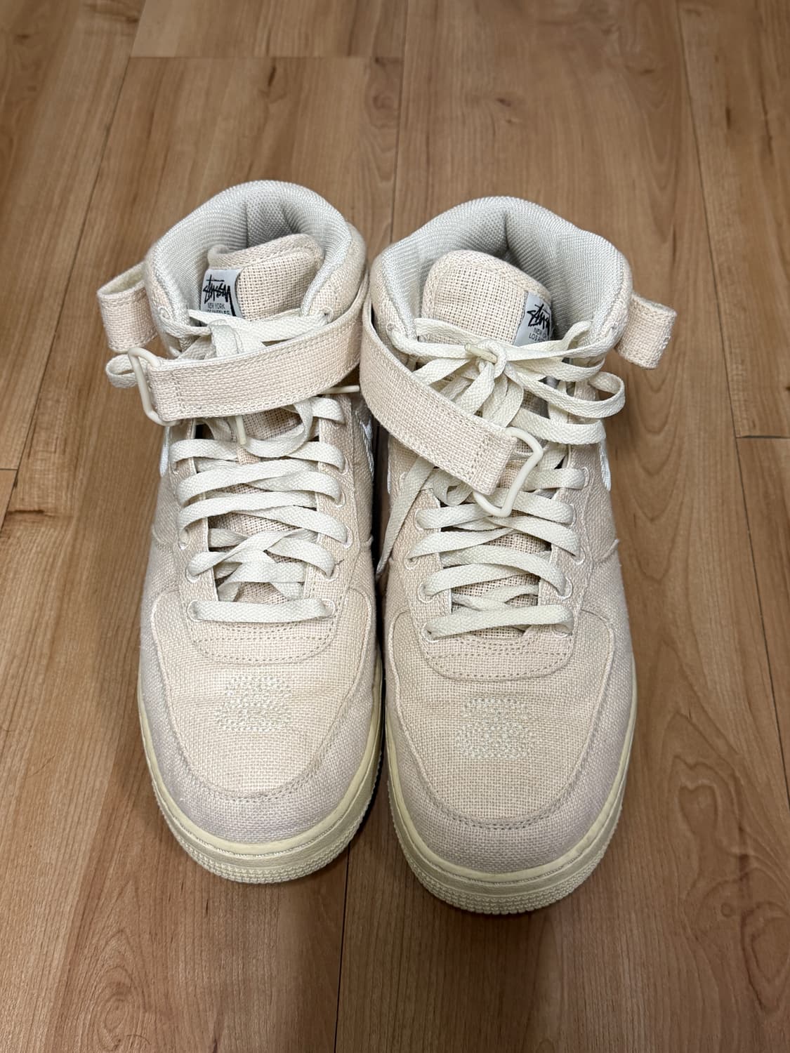 나이키 x 스투시 에어포스1 미드 파슬 290 상품이미지5