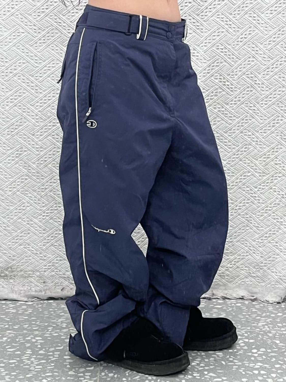 챔피온 올드스쿨 레트로 사이드라인 스키복 바지 85 C08594 상품이미지1