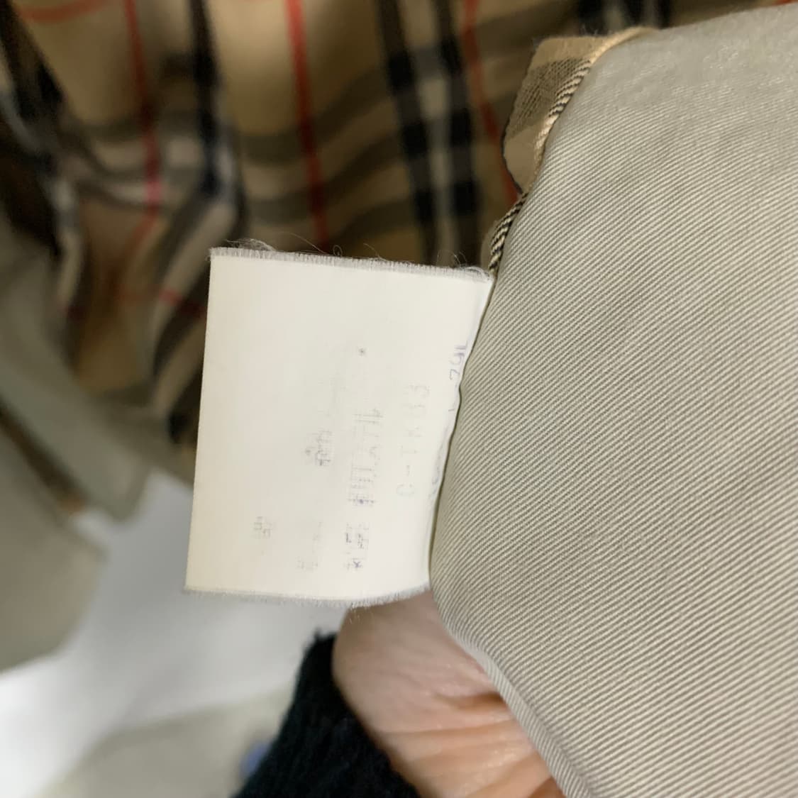 버버리 트렌치 코트 카키 연 베이지 상품이미지6