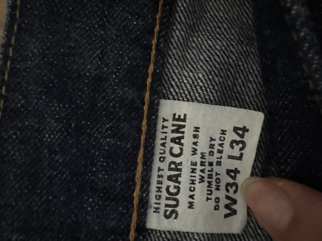 일제)슈가케인 셀비지데님 상품이미지3