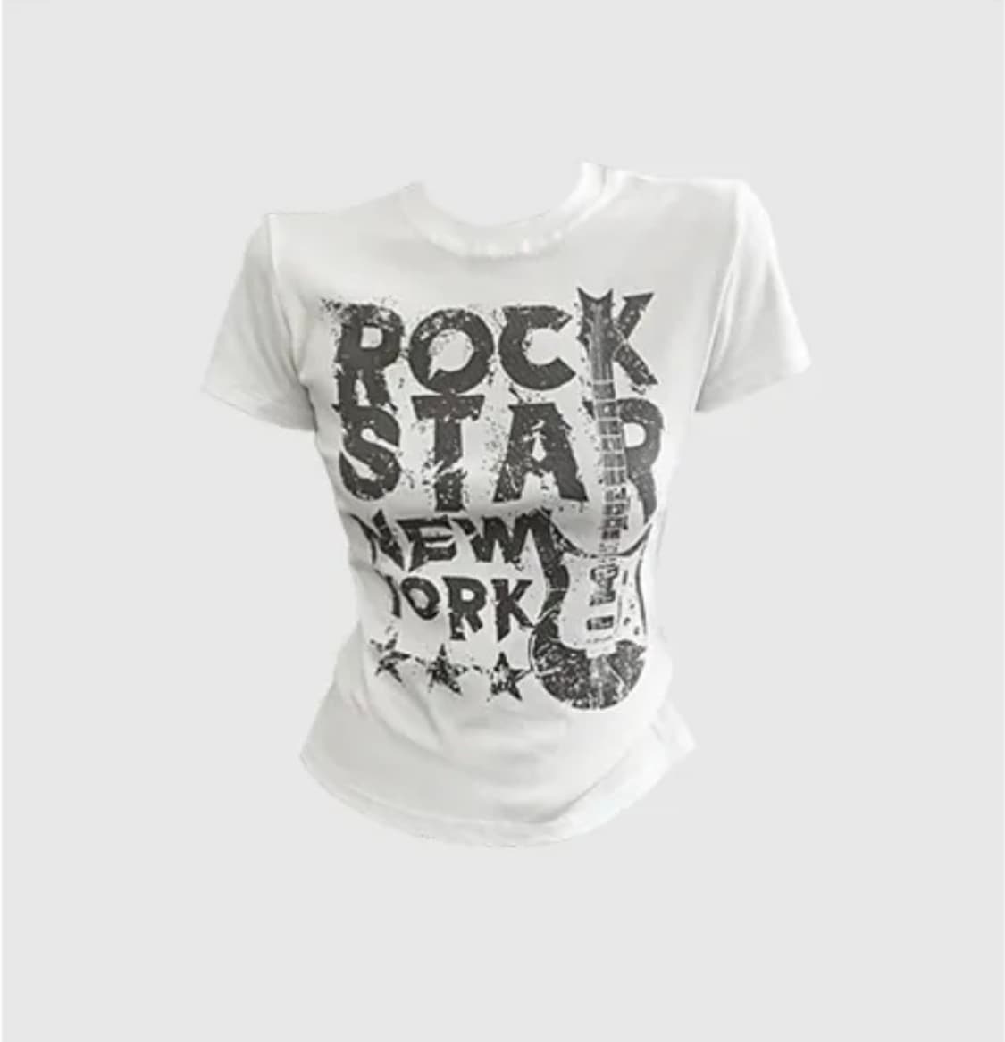 Y2k 락스타 반팔티 상품이미지1