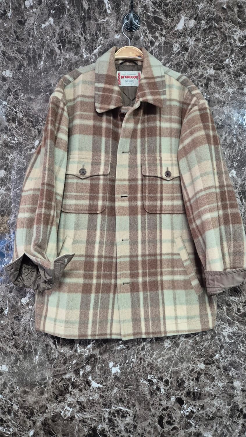맥그리거 빈티지 울체크자켓 L 상품이미지7