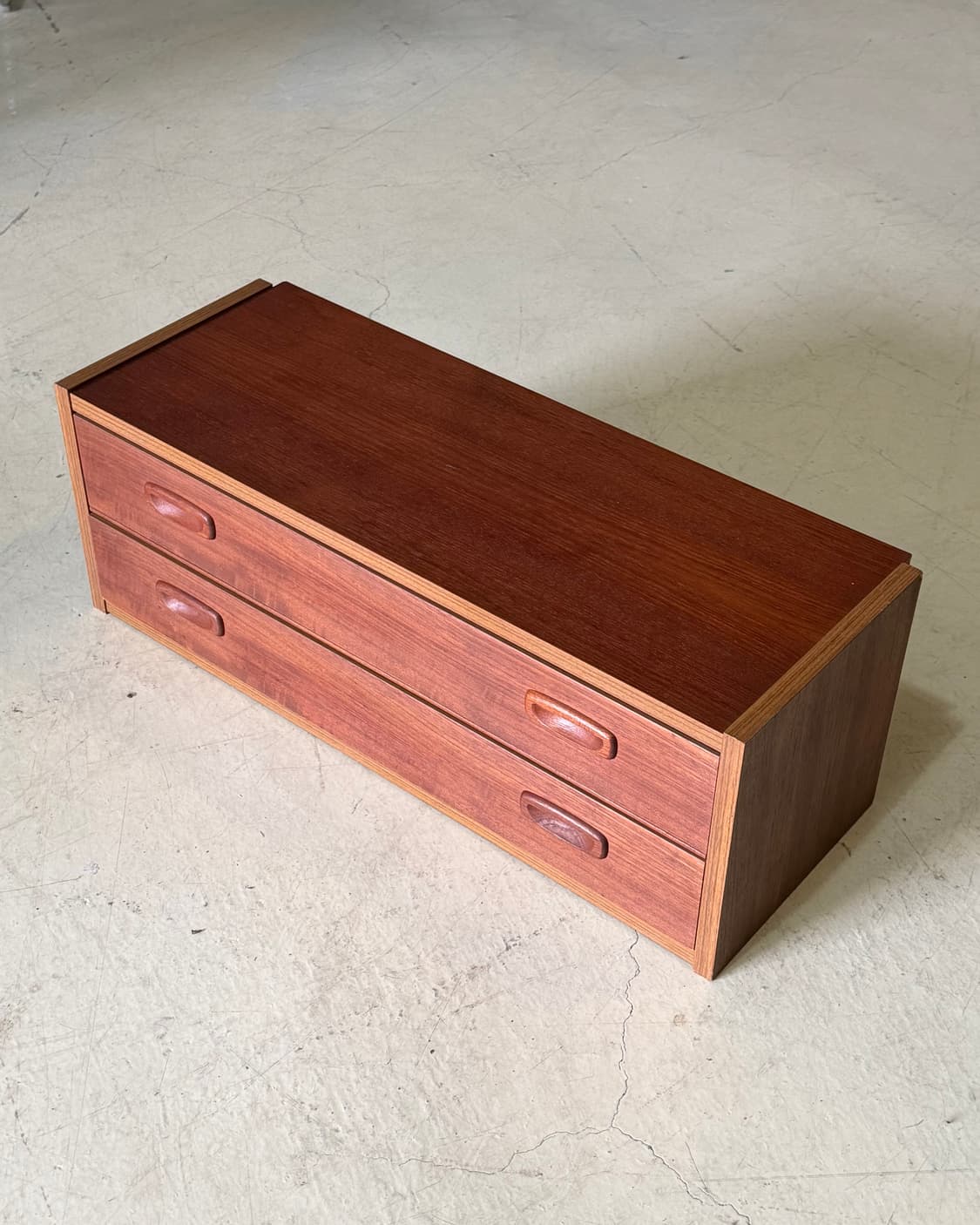 빈티지가구 빈티지 덴마크 티크 2단 서랍장 상품이미지2