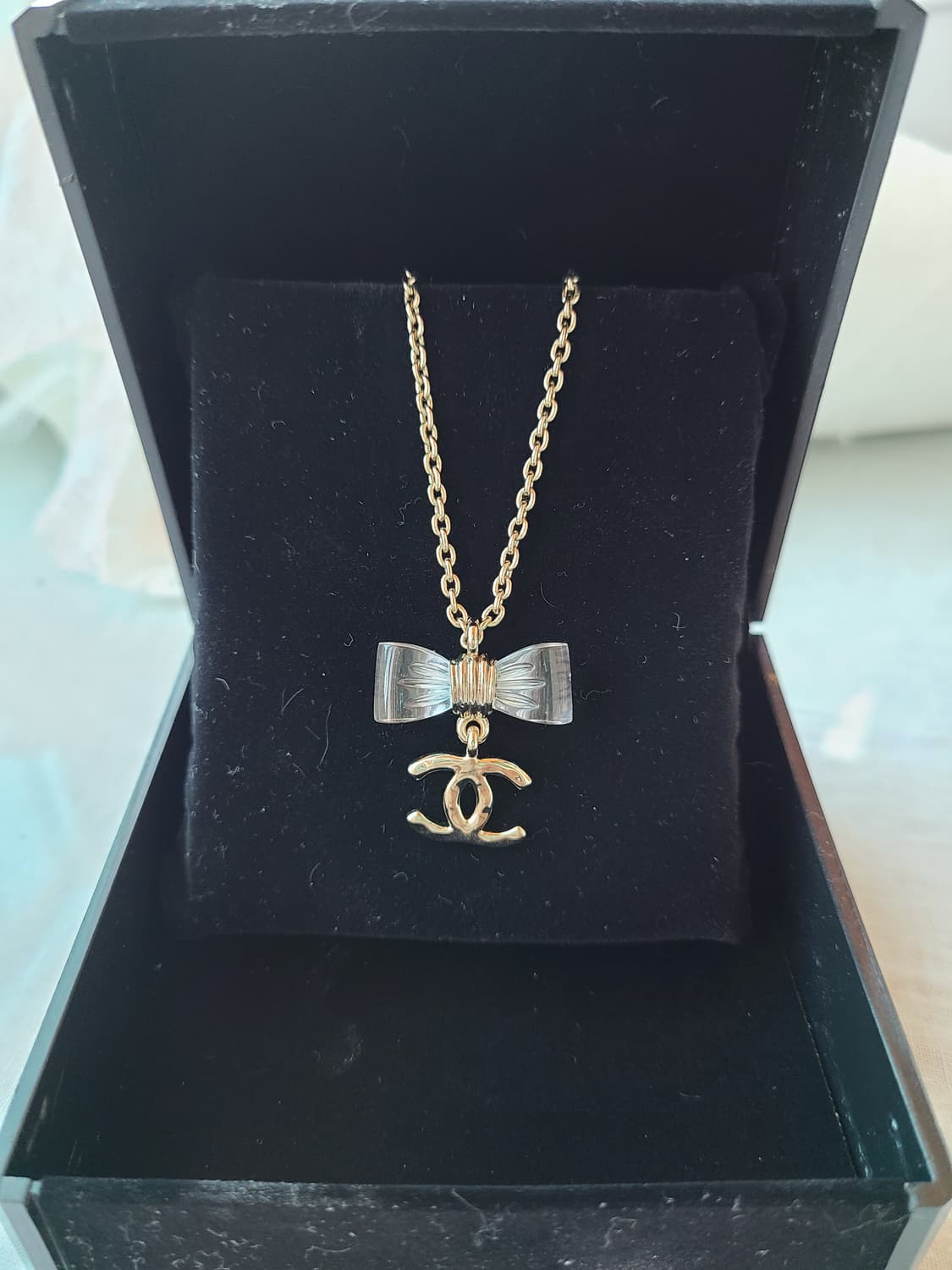 샤넬 업사이클링 리본목걸이 상품이미지4