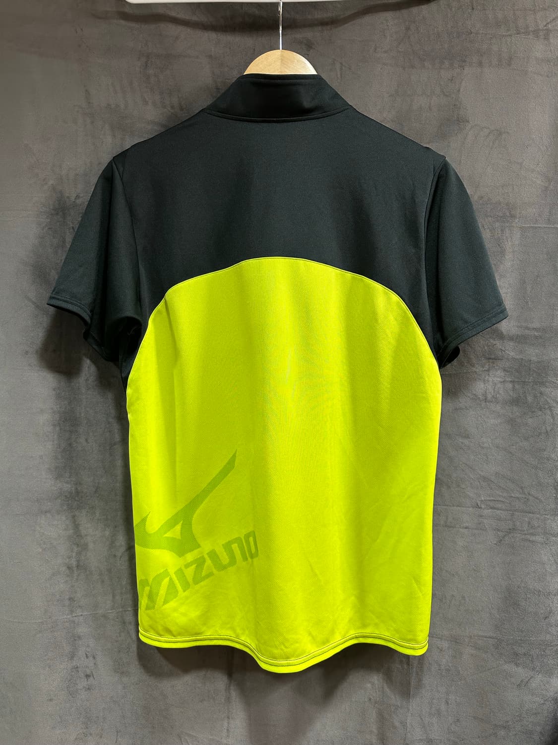 미즈노 MIZUNO 기능성 반집업 반팔 트레이닝 티셔츠 L 상품이미지5