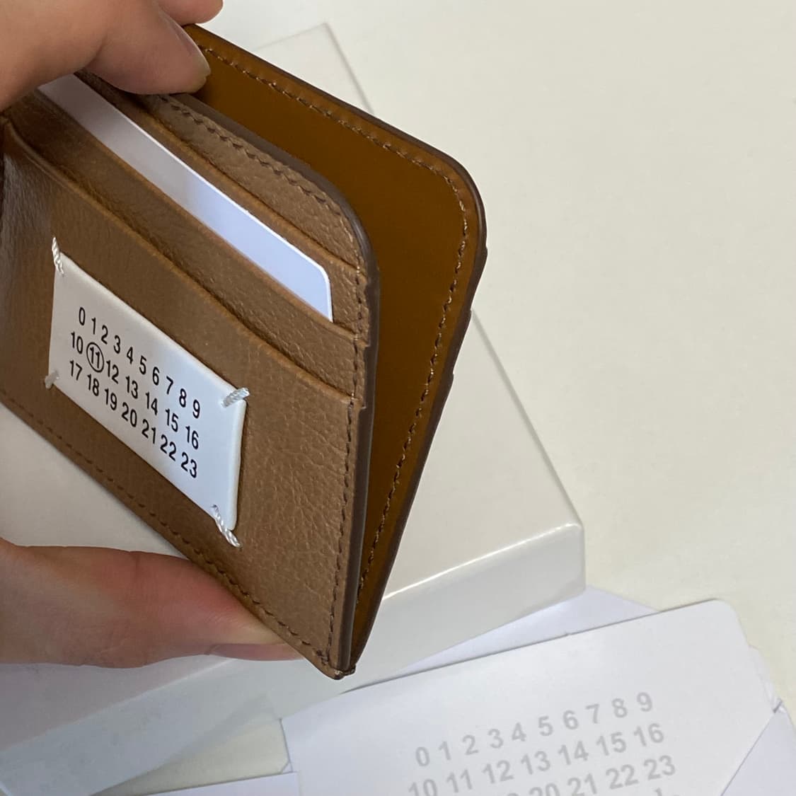 마르지엘라 넘버링 패치 카드지갑  상품이미지2