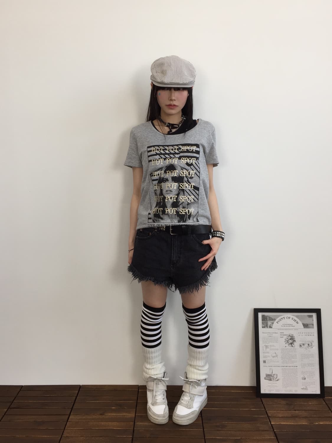 Jpn Y2k Graphic Short Sleeve T-Shirts 상품이미지1