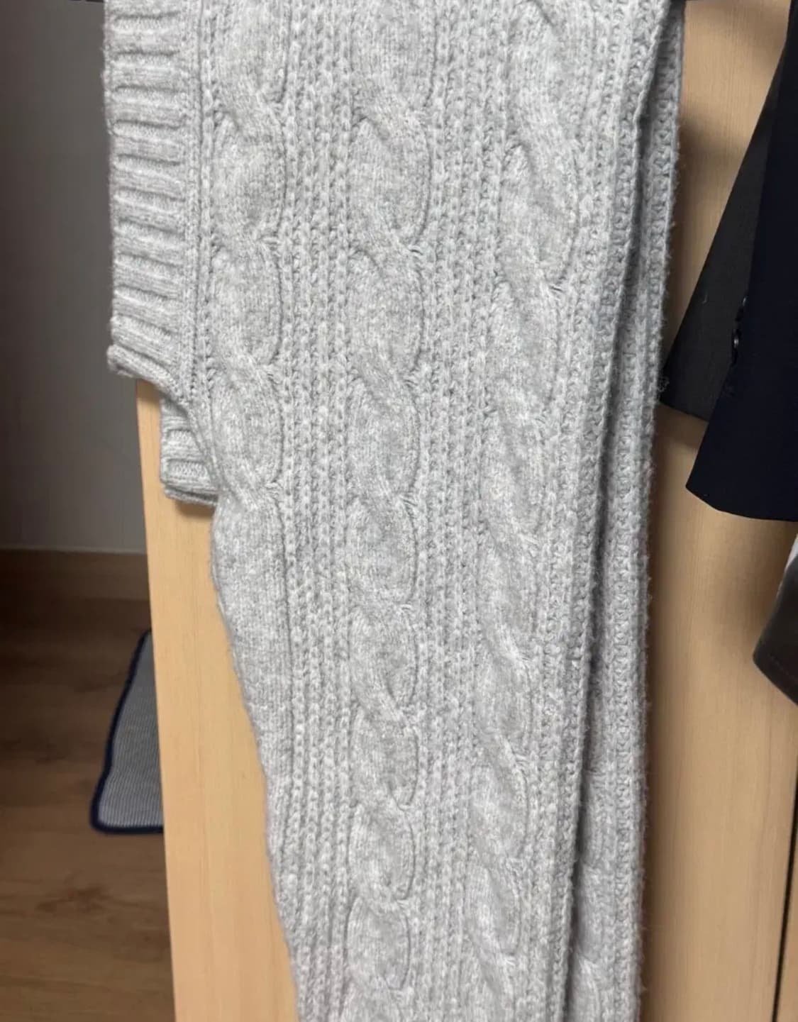 쓰리타임즈 버니 볼레로 라이트 그레이 상품이미지2