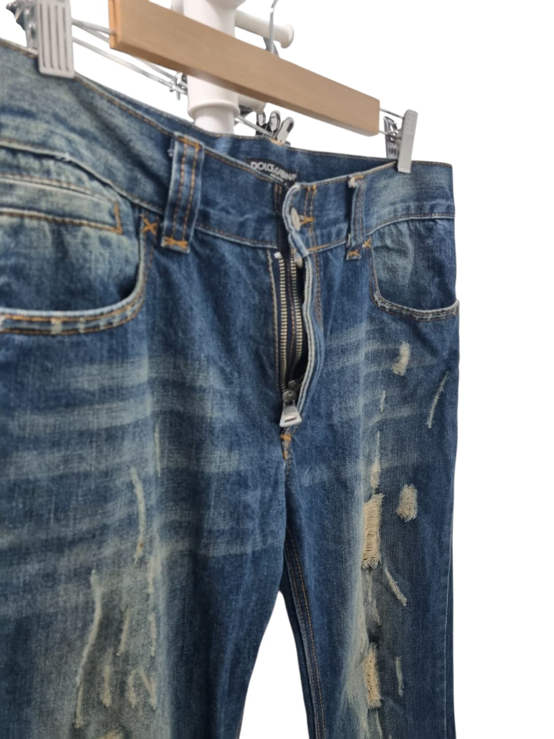 돌체앤가바나 데미지 청바지 32 상품이미지3