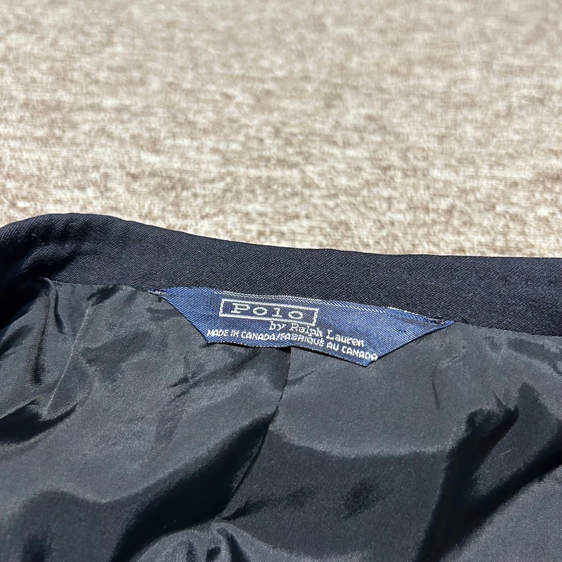 L) 폴로 랄프로렌 금장 버튼 울 블레이저 자켓 상품이미지8