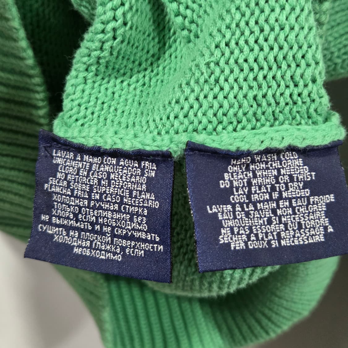 폴로랄프로렌 걸즈 니트집업 6X  상품이미지4