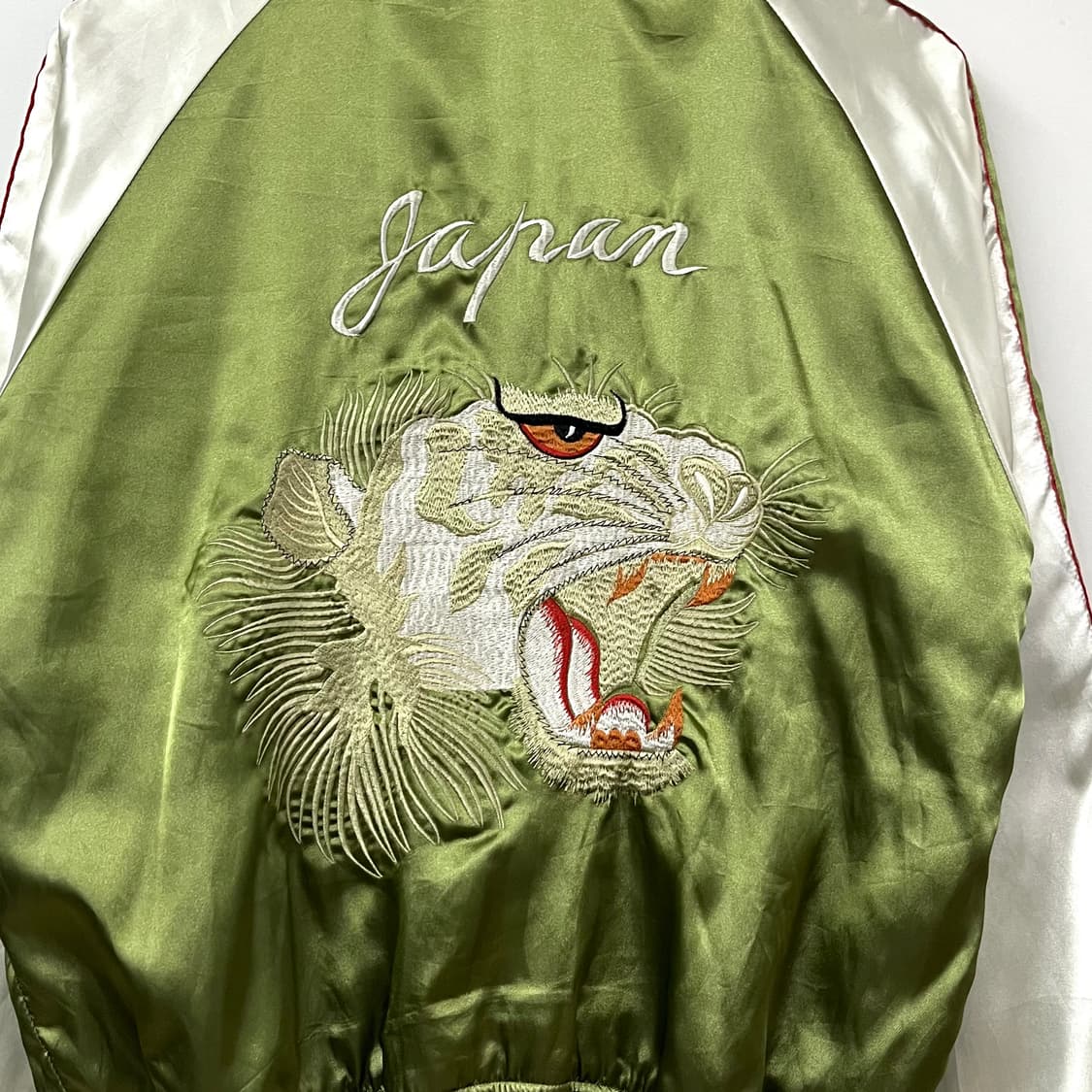 JAPAN 리버시블 타이거 자수 스카쟌 자켓 상품이미지6