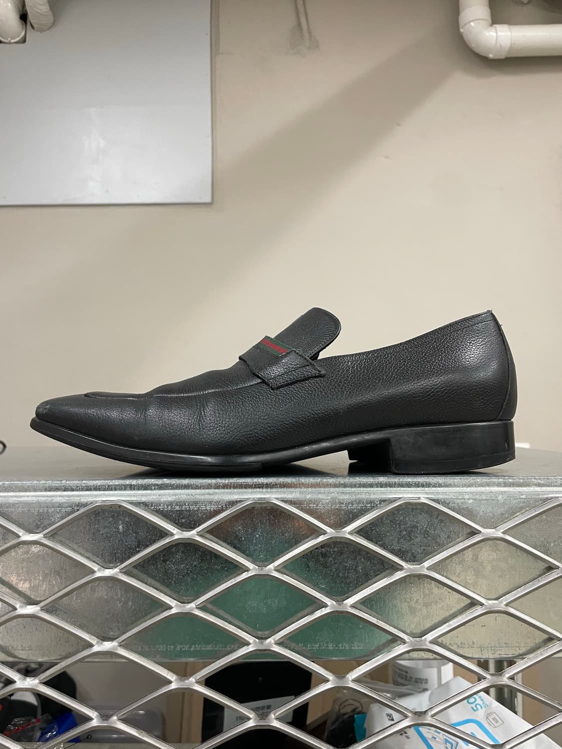 구찌 레더 로퍼 블랙 41.5 (gr-4501) 상품이미지1