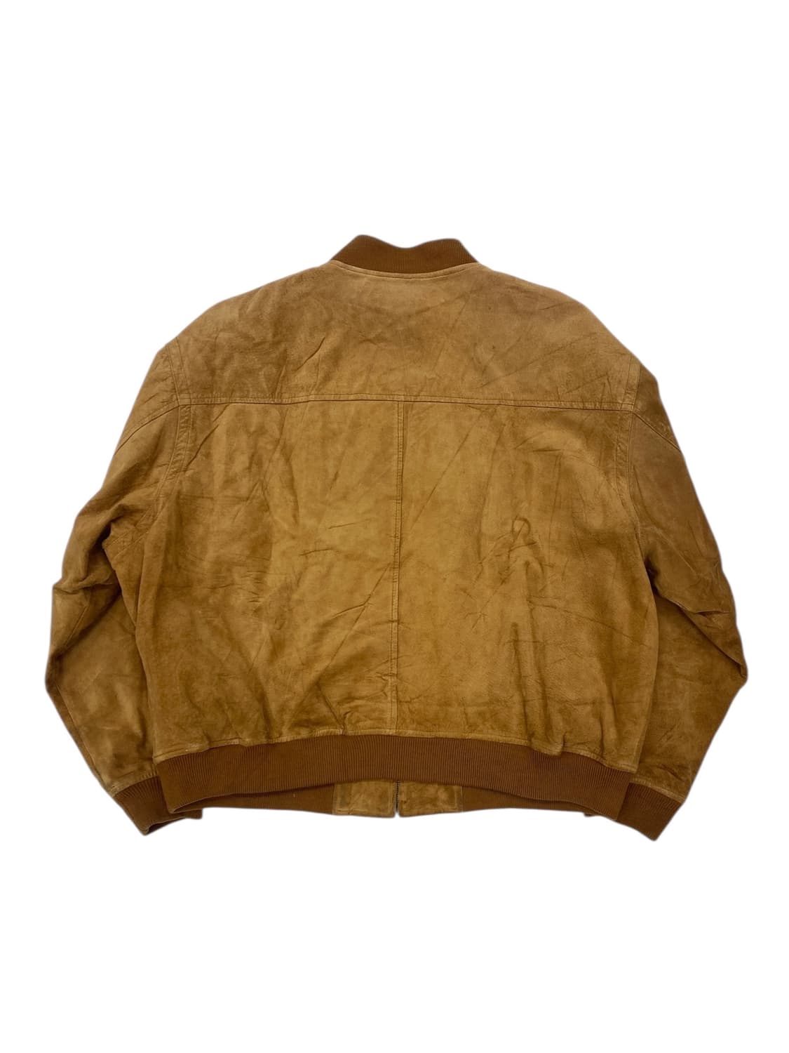 90's 갭 스웨이드 레더 봄버 자켓 상품이미지2