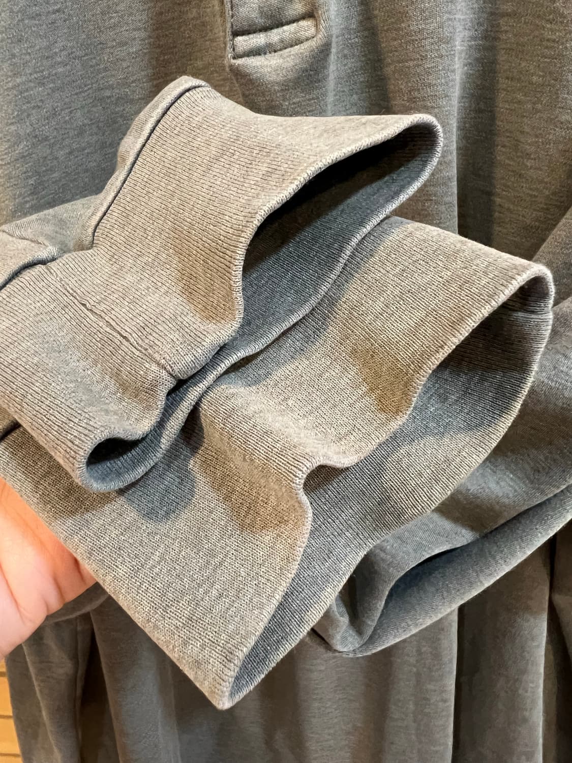 폴로랄프로렌 남성 카키 카라긴팔티셔츠 상품이미지4