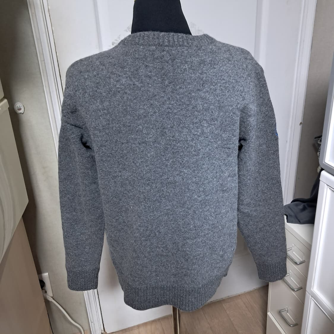 카스텔바작 자수 여성 방풍 니트 95(약66~날씬77) 상품이미지3