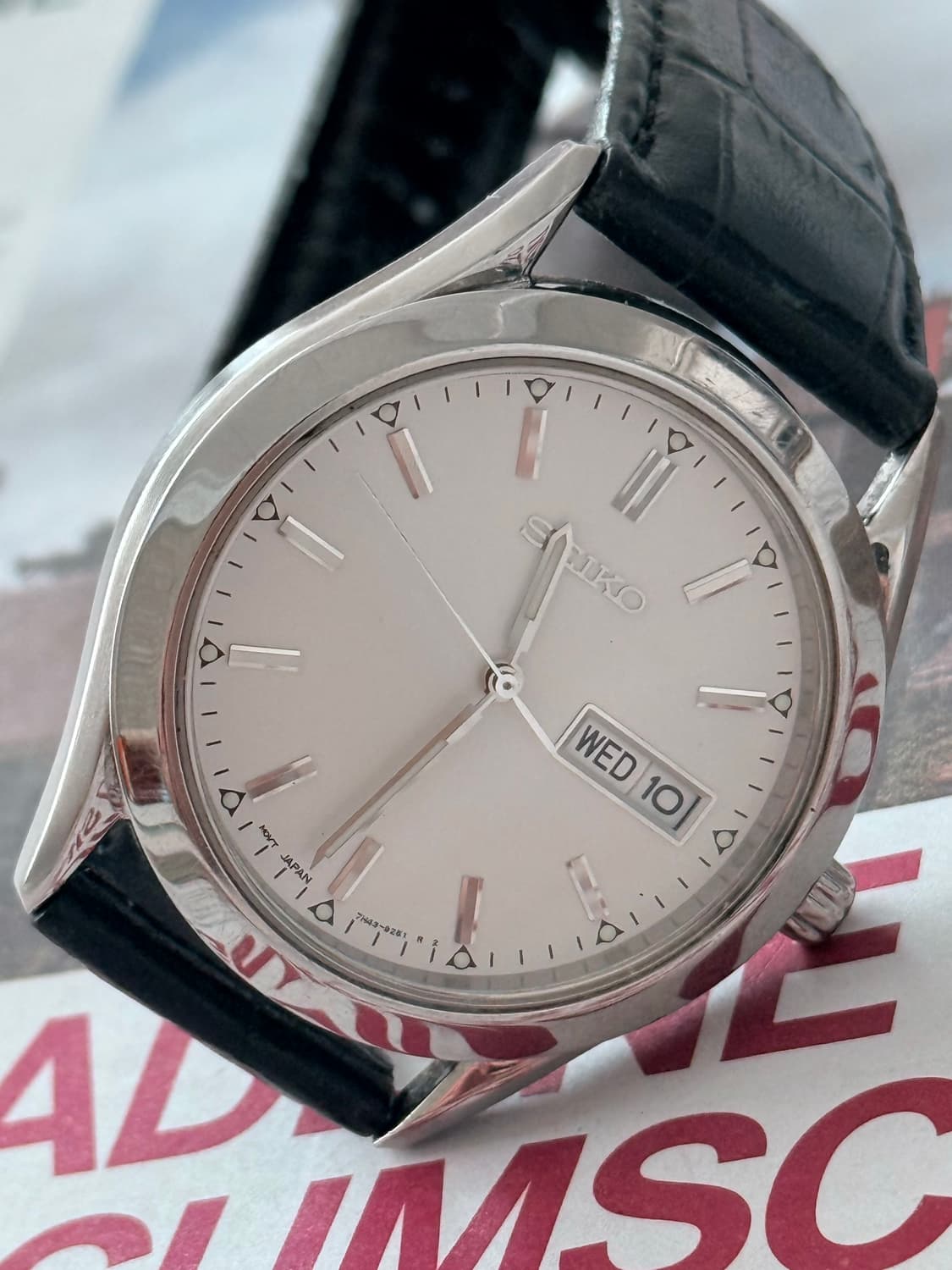 Seiko 세이코 쿼츠 Classic Day-Date 1999 상품이미지5