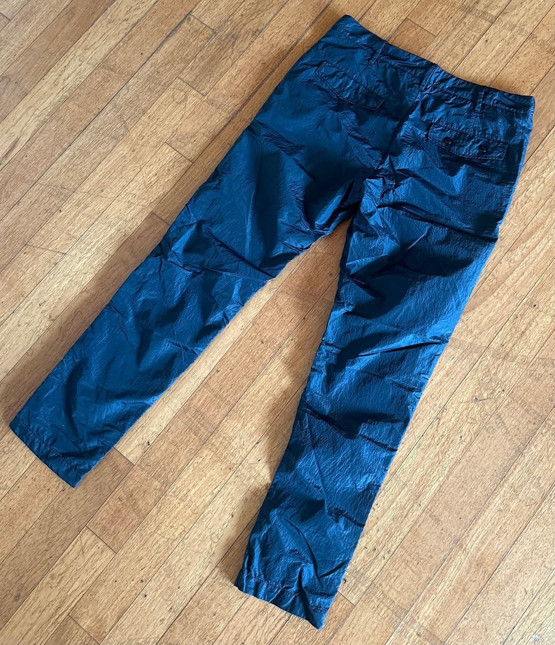 스톤아일랜드 나일론 팬츠 블랙 L 상품이미지4