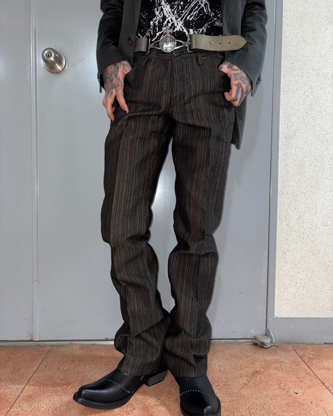 SHELLAC flare denim jean 상품이미지2