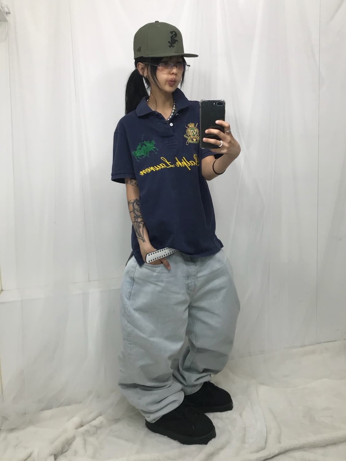 폴로 빅포니 포니가 두마리!!!! 포니!!! 피케 티셔츠 상품이미지3