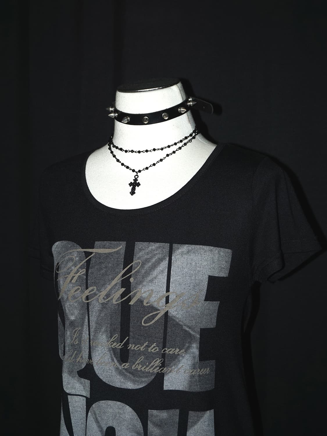 y2k punk lettering t  상품이미지3
