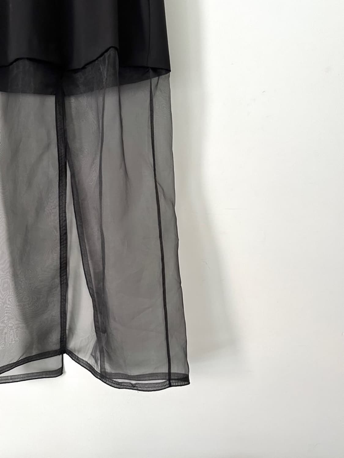 Organza formal layered ops / black 상품이미지4