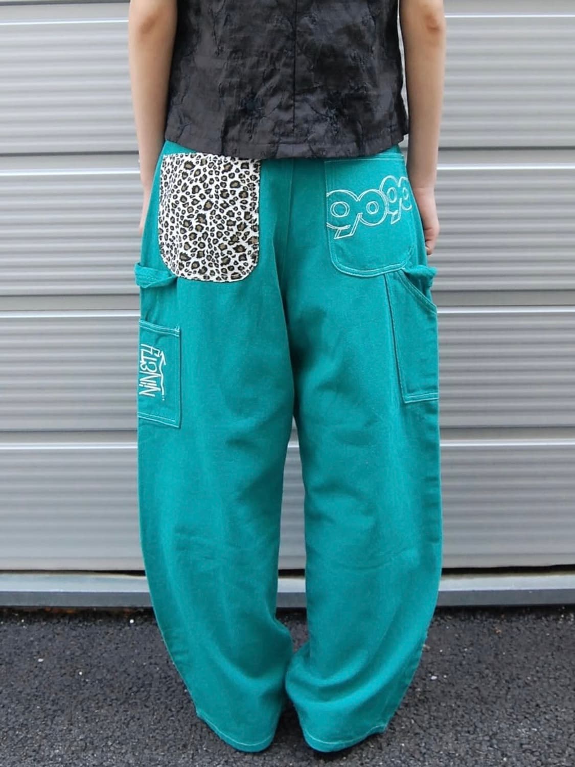 9090 호피 카펜더 팬츠 상품이미지1