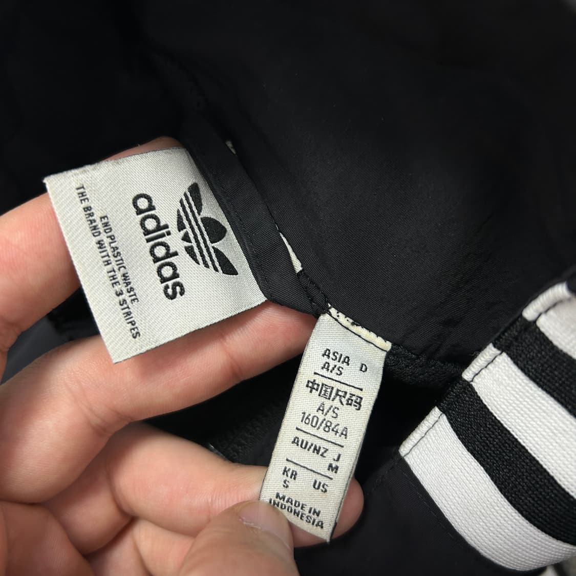 아디다스 우먼스 락업 트랙탑 바람막이(S) 상품이미지2