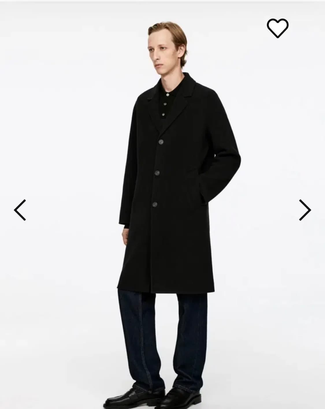 [52] 아르켓 릴렉스드 울 탑코트 상품이미지1