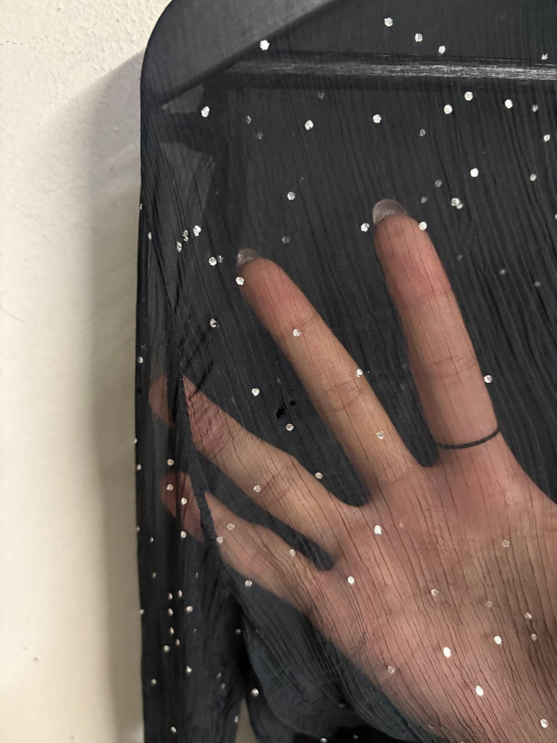 DIESEL sheer dot shirt  상품이미지10