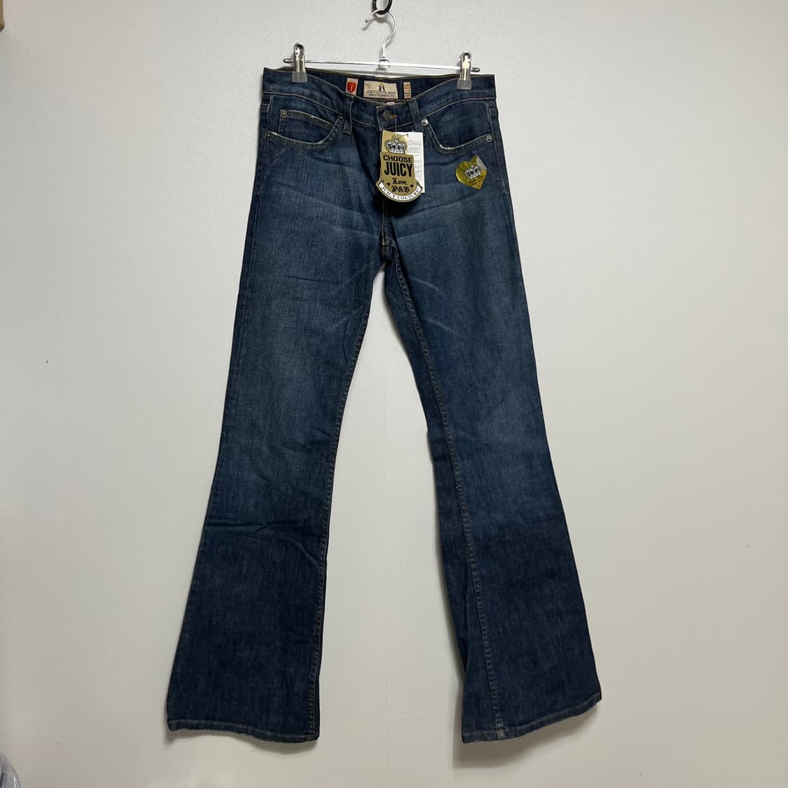 쥬시 꾸뛰르 부츠컷 데님 진청 27 상품이미지1