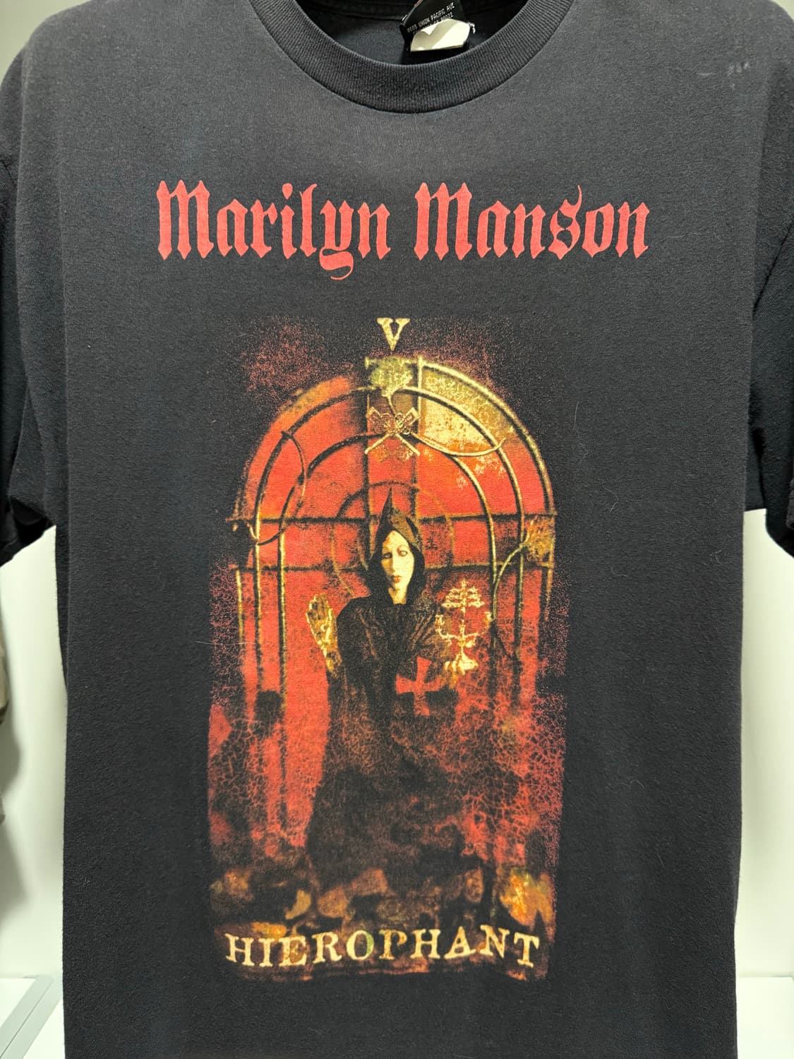 마릴린 맨슨 히에로펀트 빈티지 티셔츠 상품이미지2