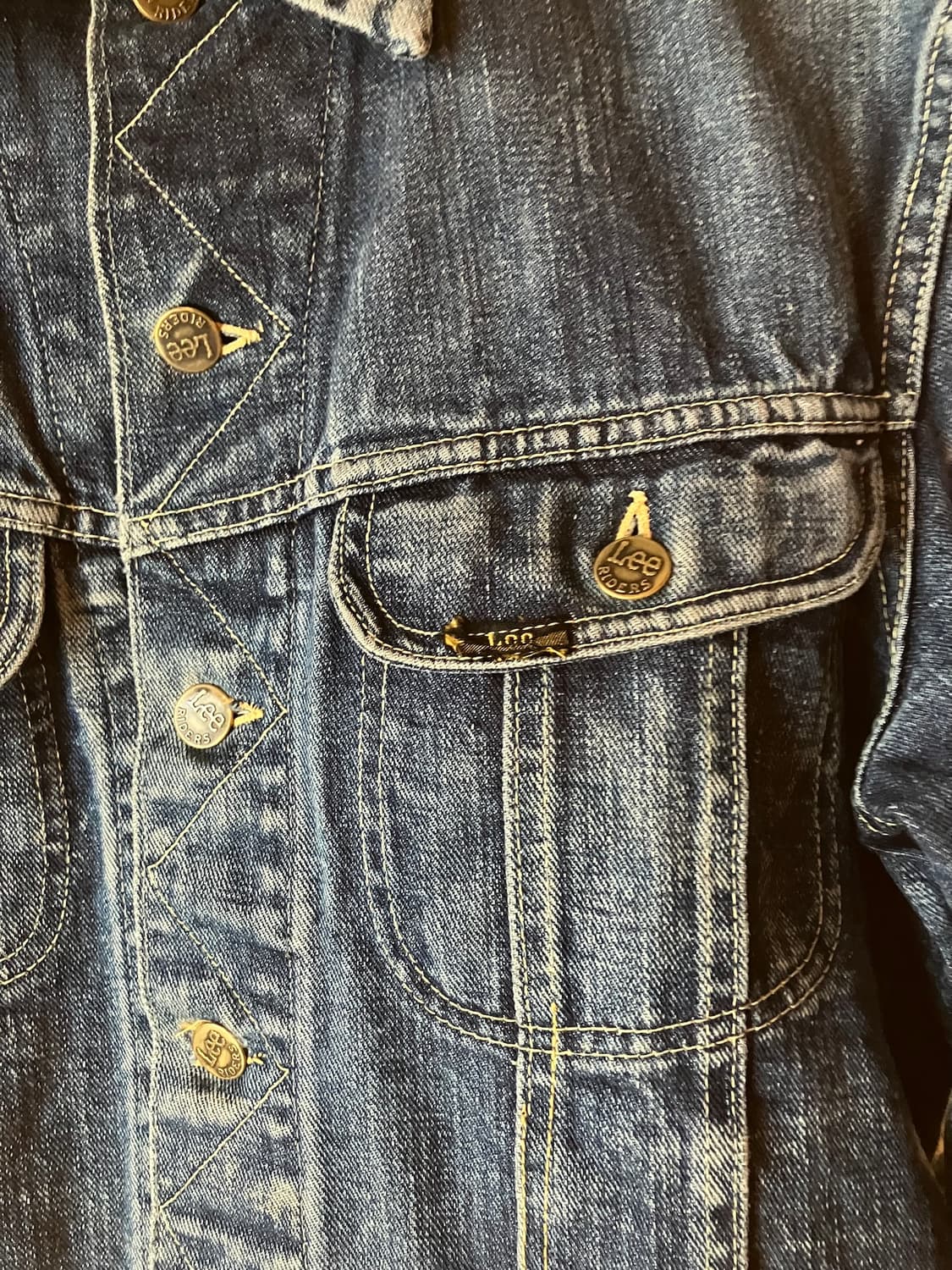 50s USA Vintage LEE 101-J Denim Jacket 상품이미지3
