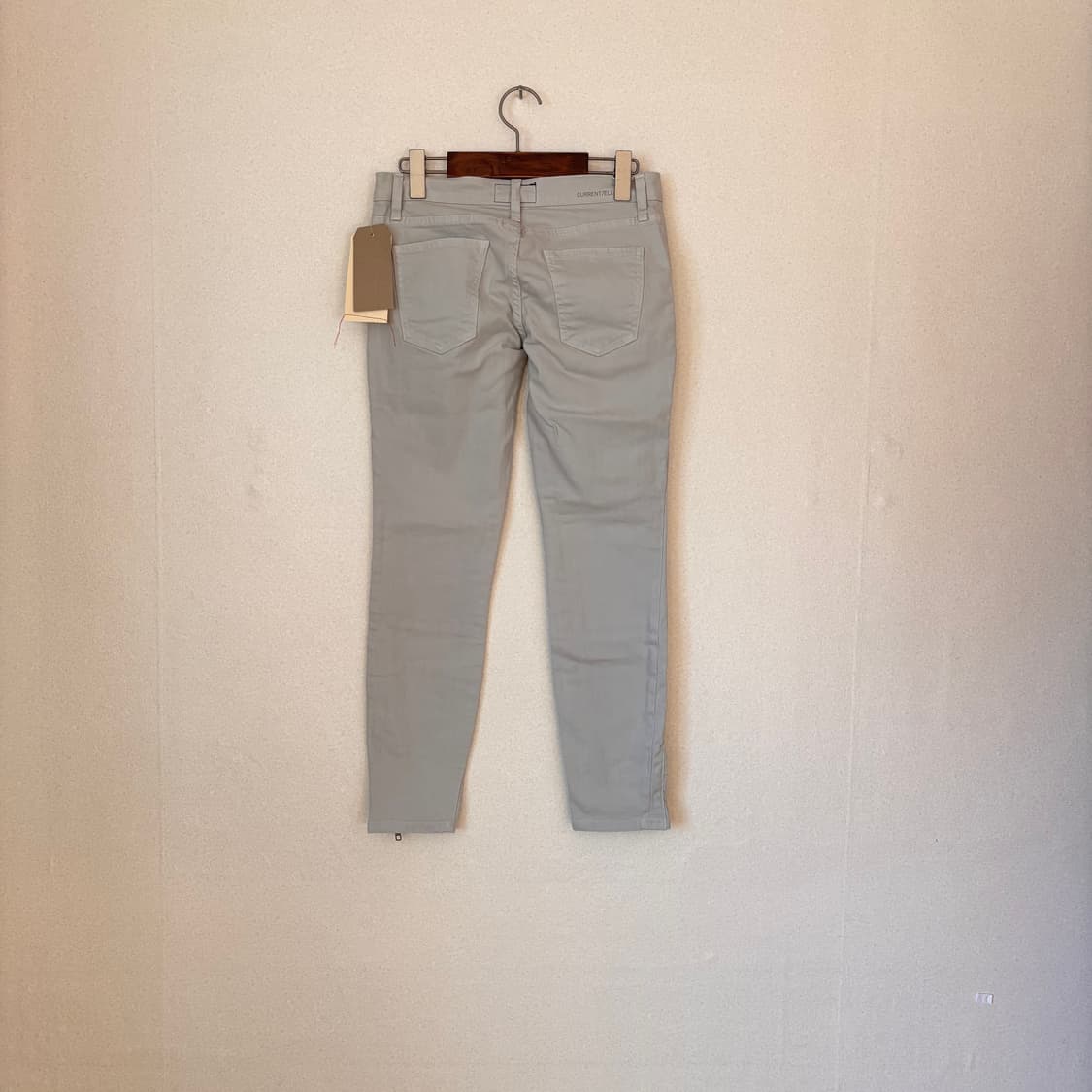새제품 커렌엘리엇 25 스톤그레이 슬림 지퍼 팬츠 바이커 상품이미지6