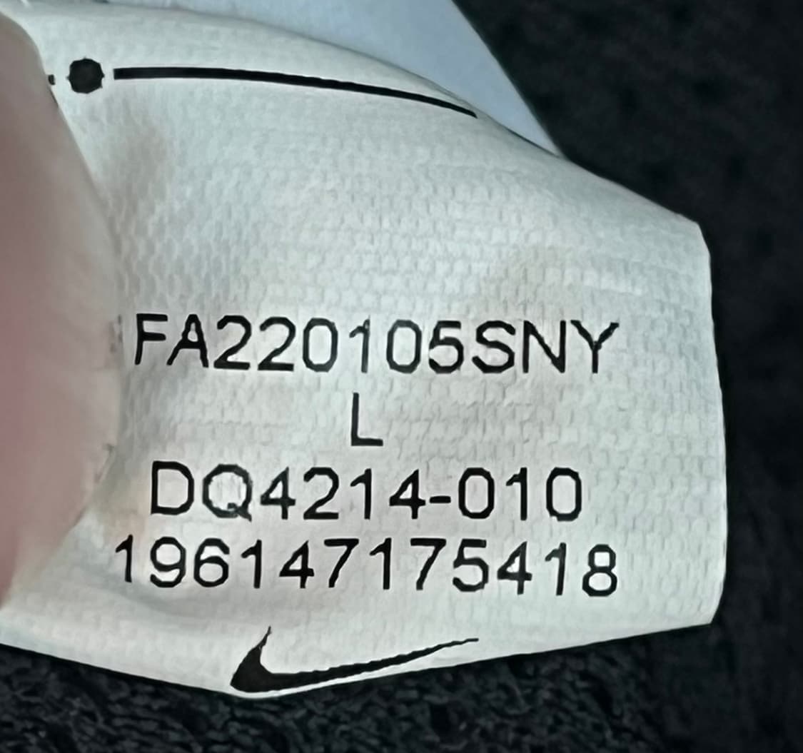 나이키 에어 풀 집 후드 우븐 바람막이 블랙 [L/100] 상품이미지8