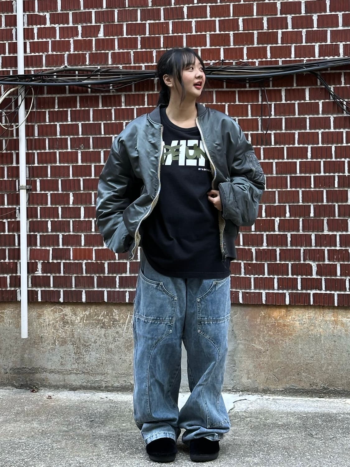 디스이즈네버댓 x 알파인더스트리 리버 항공점퍼 베이트 반팔 카펜터 팬츠 상품이미지1