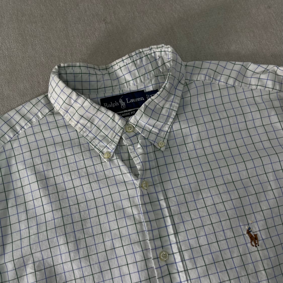 110 폴로랄프로렌 빈티지 체크 셔츠  상품이미지2