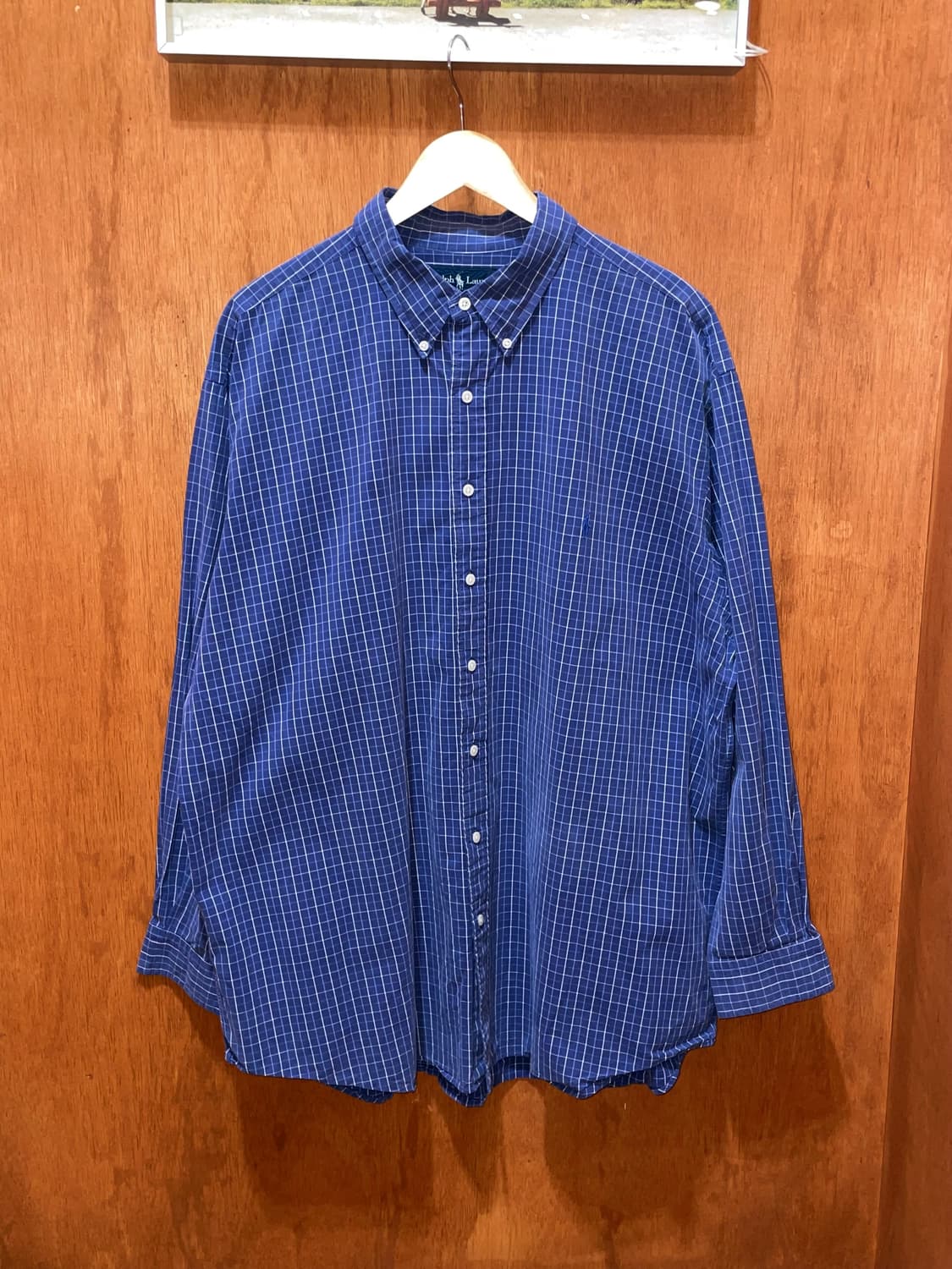 (2XL) POLO 폴로 랄프로렌 체크 셔츠 빅셔츠 상품이미지2