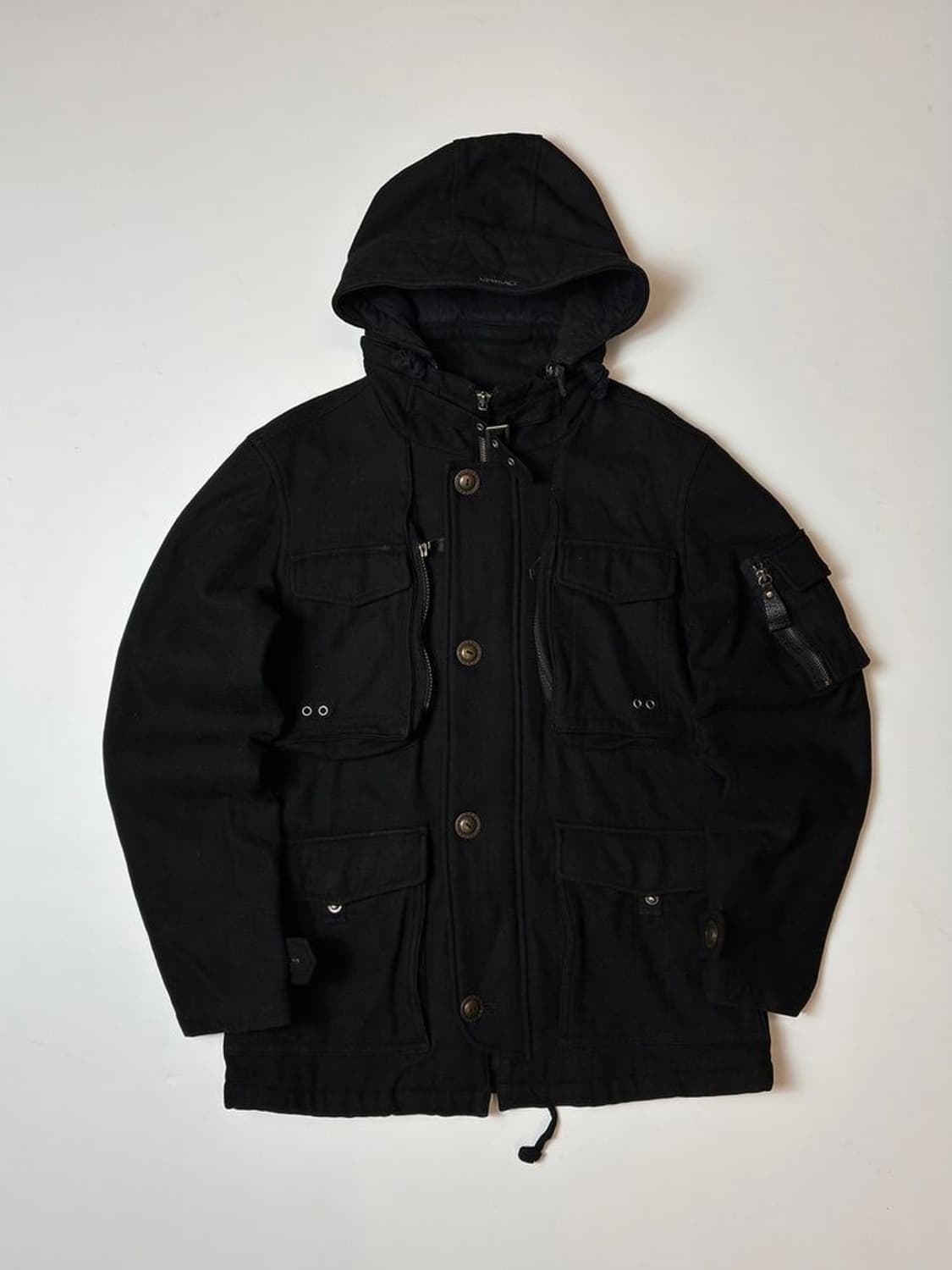 베르사체 00's 헤비코튼 유틸리티 N-2B 후디 자켓 PN8661 상품이미지1