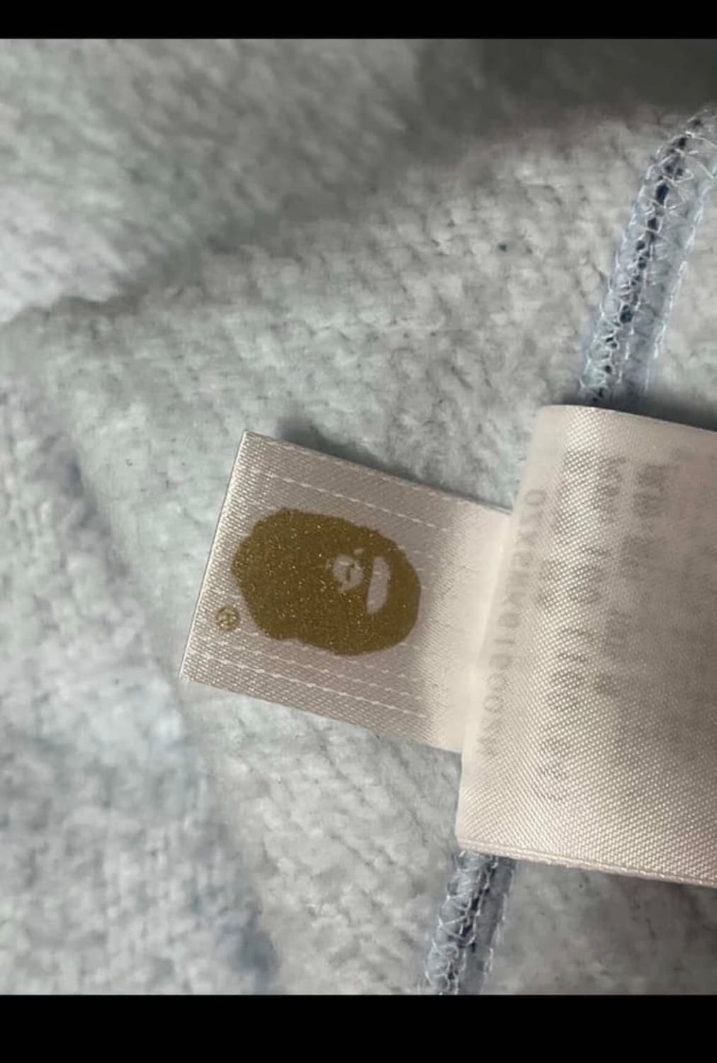 베이프 주니어 블루 후드집업 상품이미지3