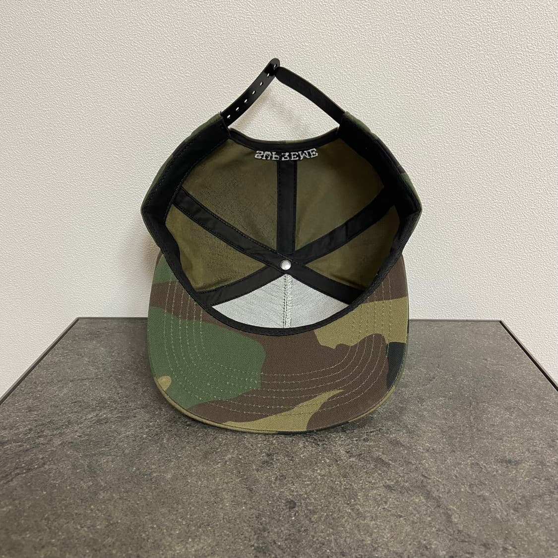 (OS) 슈프림 5패널 볼캡 모자 노리밋 우드랜드 카모 상품이미지7