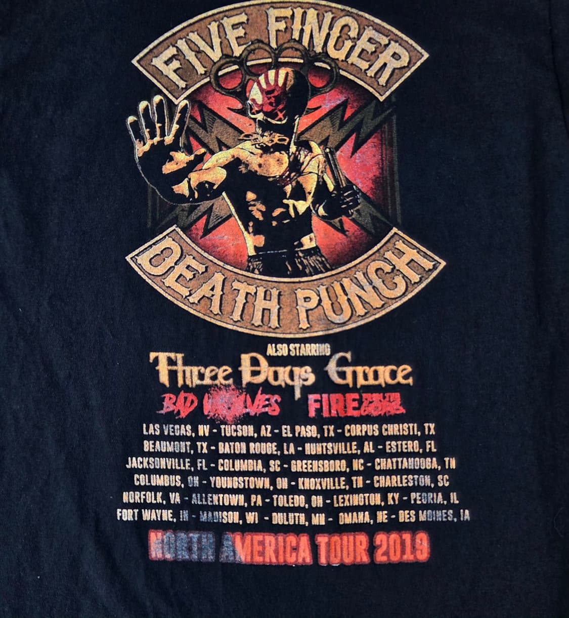 Death punch 반팔티 상품이미지3
