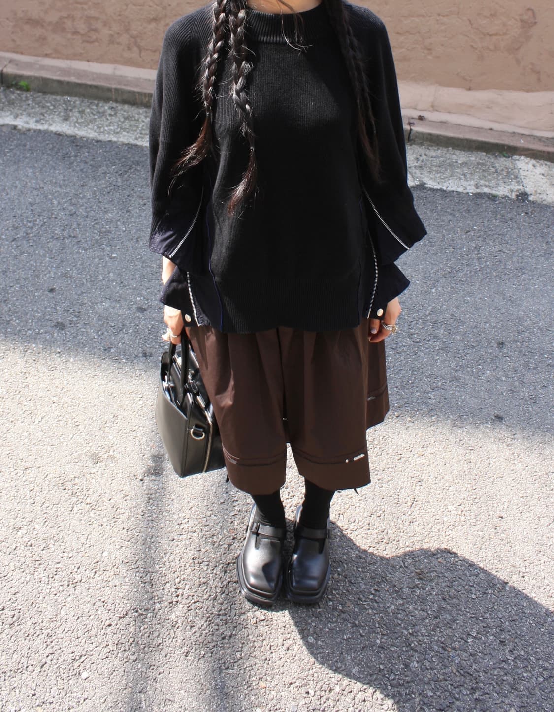 sacai side zipper knit 상품이미지2