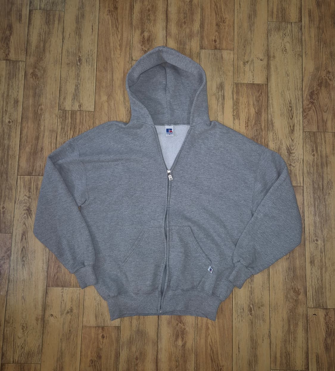 00s 러셀 후드집업 그레이 메이드인 멕시코 상품이미지1