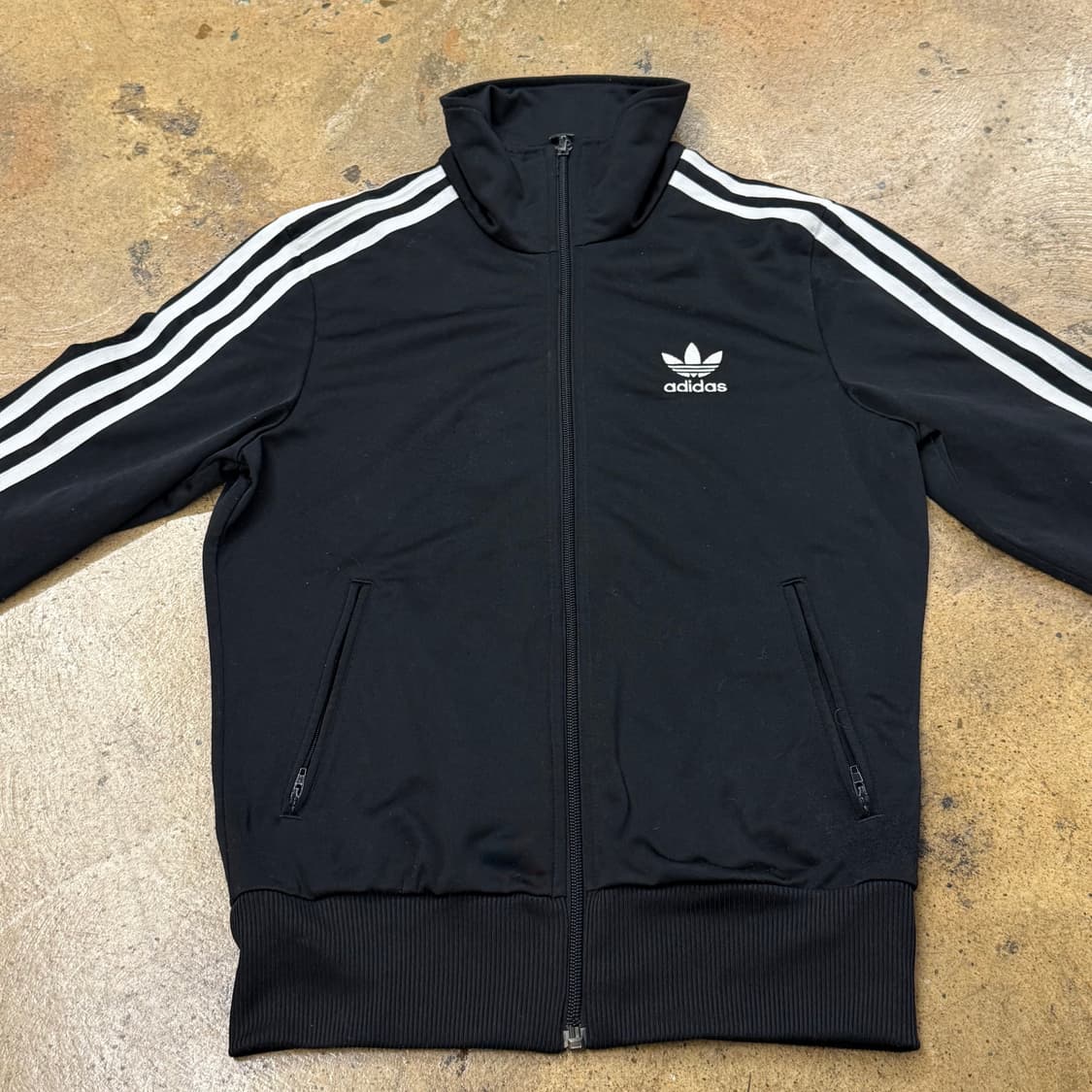 [정품/90] 아디다스 삼선 트랙탑 블랙 져지 b17 상품이미지3